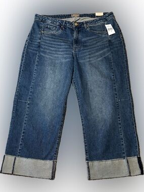 206 Kut From The Kloth High Rise Meg Fab Ab Wide Leg Jeans, NWT Size 18W